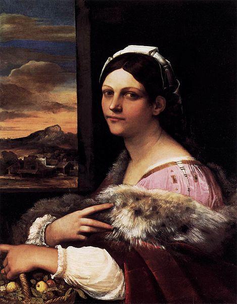 Sebastiano del Piombo A Young Roman Woman Germany oil painting art